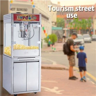 Machine à pop-corn électrique commerciale